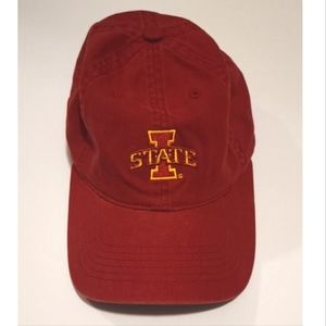 NWOT ISU Iowa State Cyclones Tuck Strap w Buckle/Snap Buckle Hat